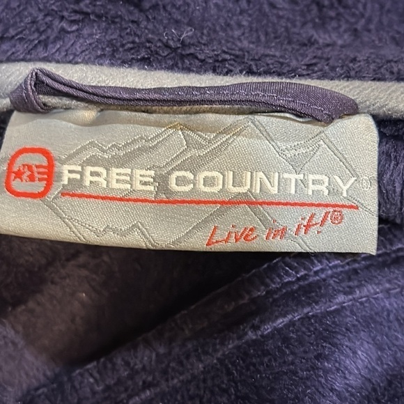 Free Country Plus Size Fleece Lined Jacket with Removable Hood Size XXL - EUC - Picture 7 of 8